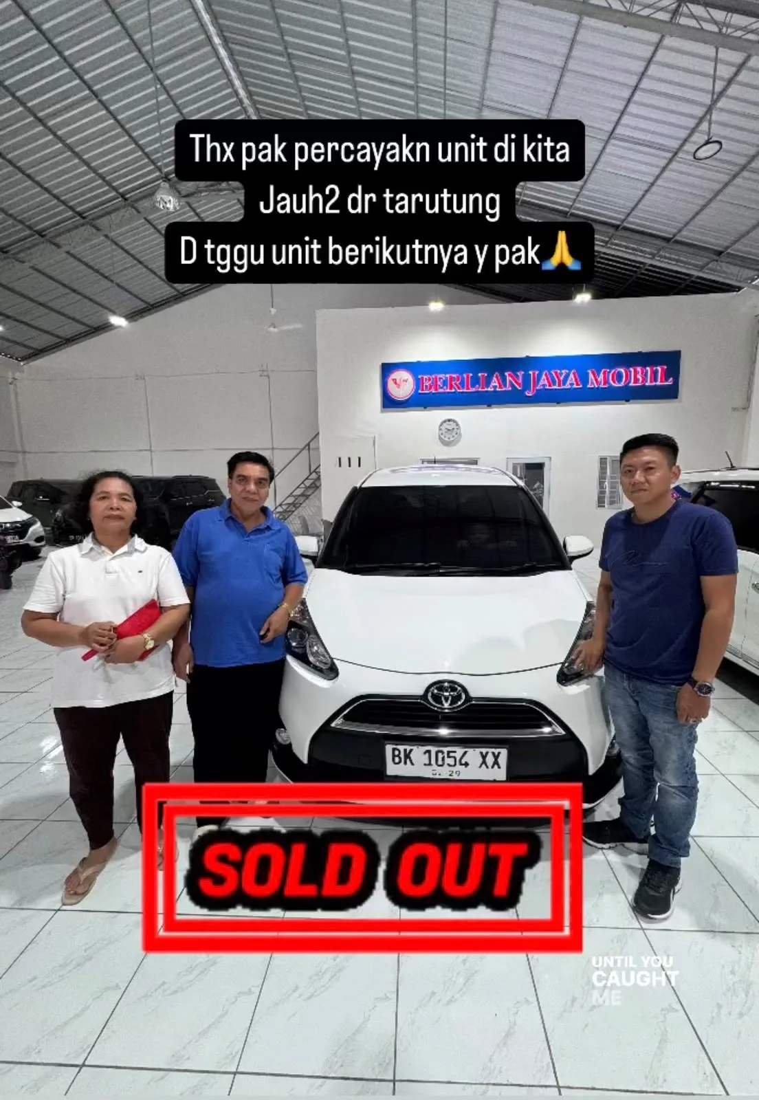 Serah terima kepada