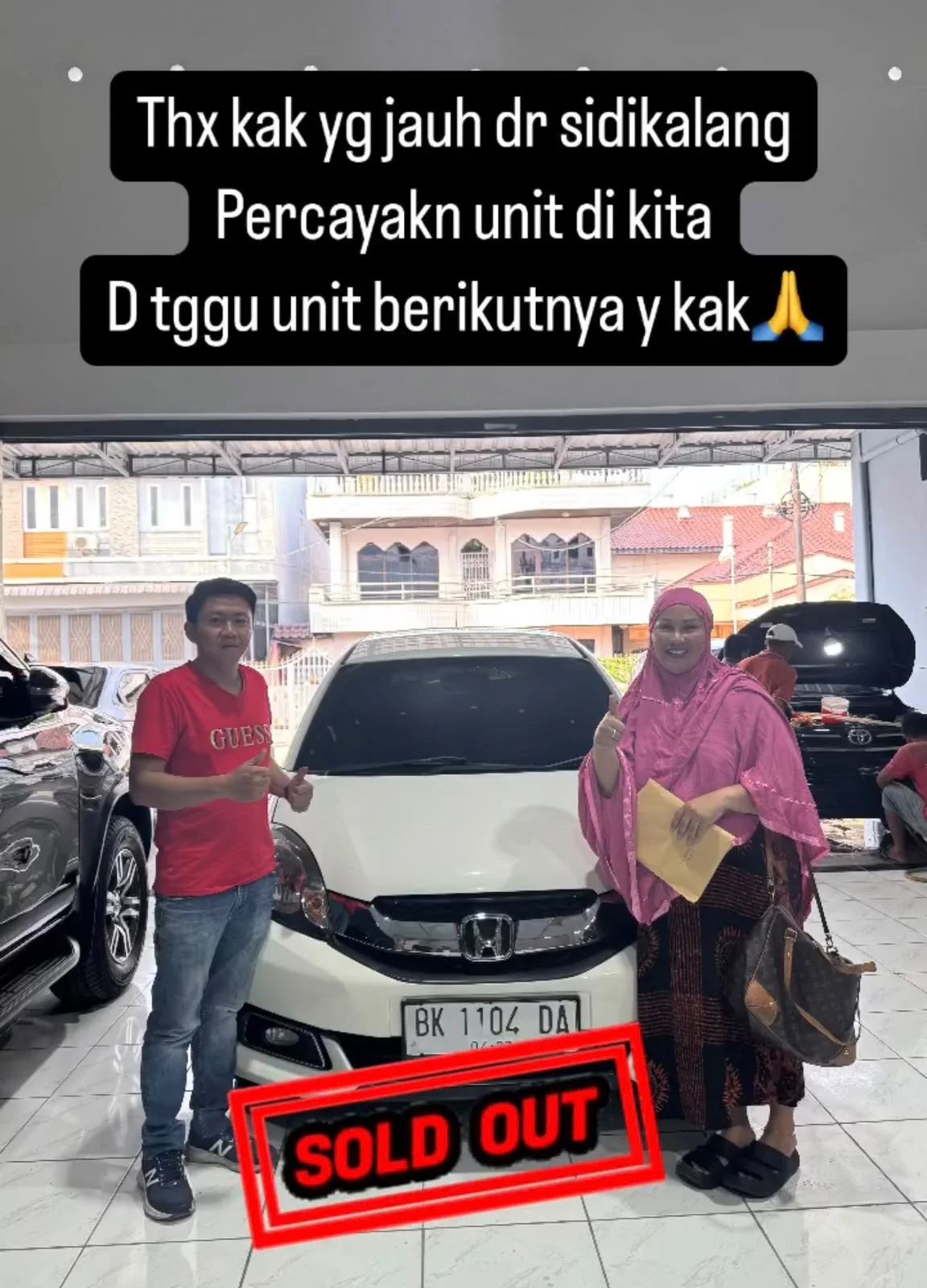 Serah terima kepada
