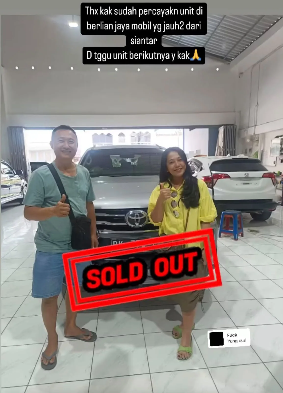 Serah terima kepada