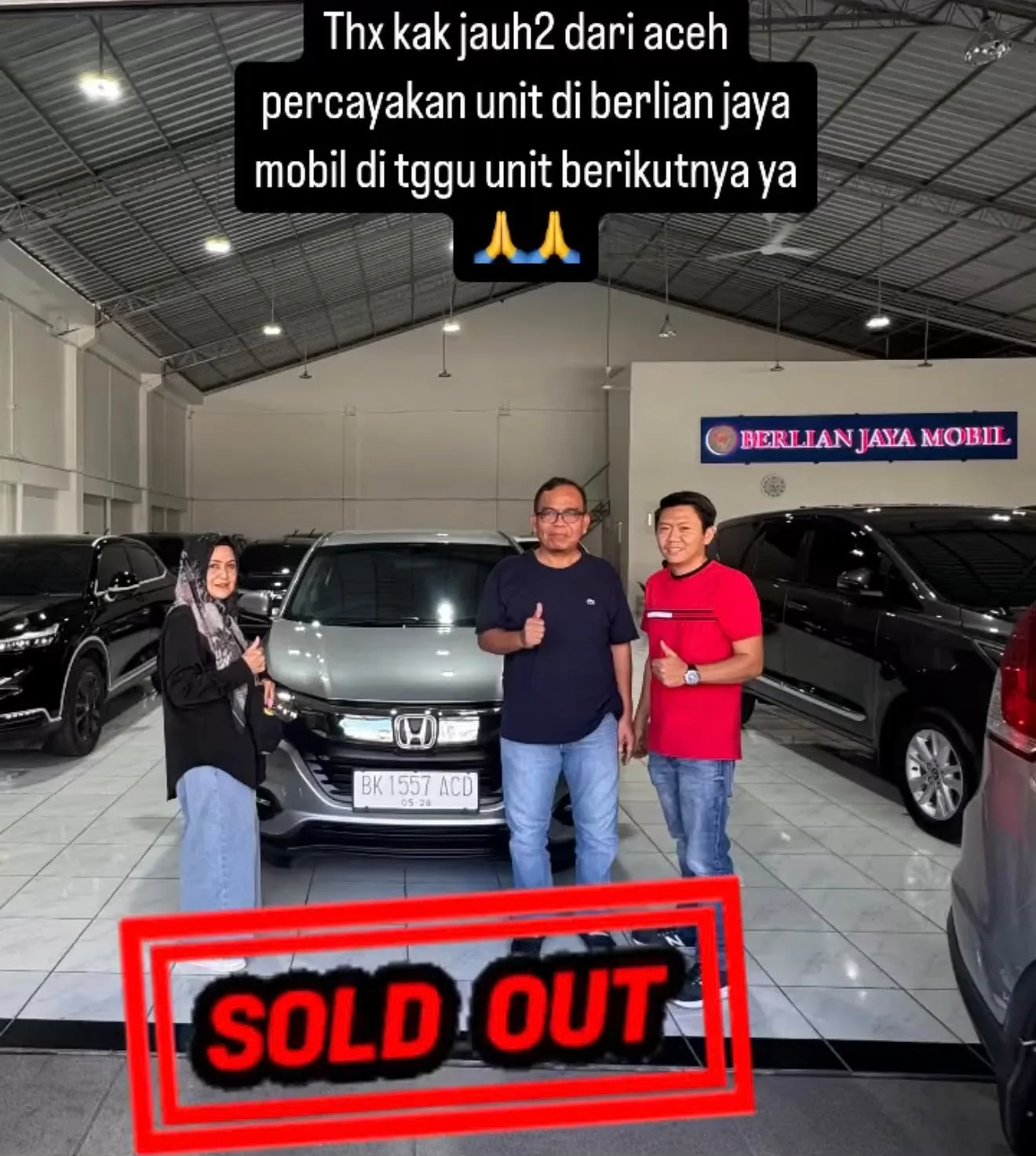 Serah terima kepada